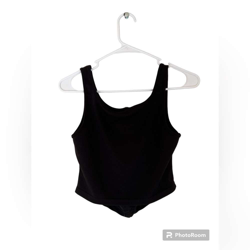 SHEIN Ruched Tank Crop Top - Picture 2 of 2